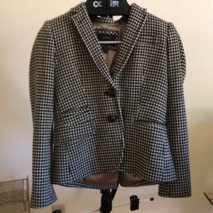 J.Crew Herringbone Schoolboy Blazer